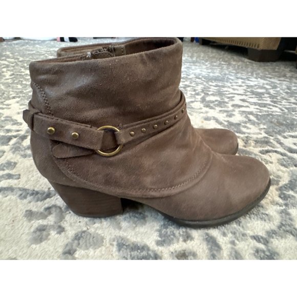 Baretraps Rosea brown booties women’s 8 - Picture 3 of 5